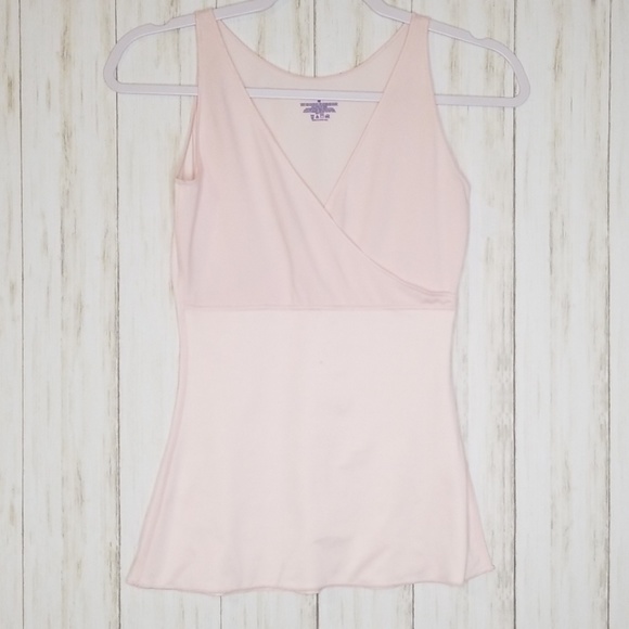 SPANX Other - Pink Spanx Upper Body V-neck Top M❤